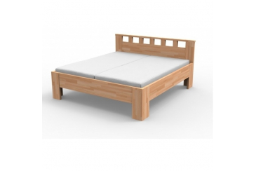 Masívna manželská posteľ KAROLÍNA Obrázek pro Masívna manželská posteľ KAROLÍNA