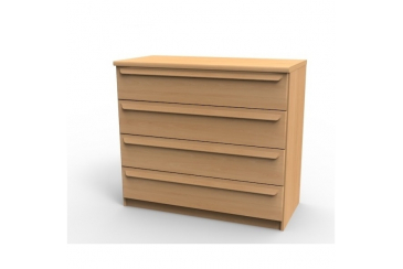 Kvalitná masívna komoda P2Z, BUK prírodný Obrázek pro Kvalitná masívna komoda P2Z, BUK prírodný