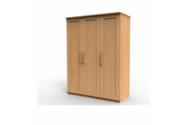 Obrázek pro Luxusná masívna skriňa Petra - P3DDD, BUK morenie čerešňa