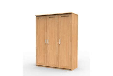 Obrázek pro Luxusná skriňa z masívu UNI3 DDD, BUK morenie čerešňa