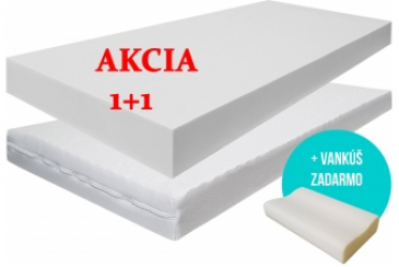 Matrac KLASIK BASIC 1 + 1 + darček 2x vankúš + darček 1x chránič matraca Obrázek pro Matrac KLASIK BASIC 1 + 1 + darček 2x vankúš + darček 1x chránič matraca