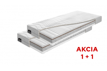 Obrázek pro Matrac YORK HARD PLUS 1 + 1 Matrac YORK HARD PLUS 1 + 1 + darček 1x chránič matraca