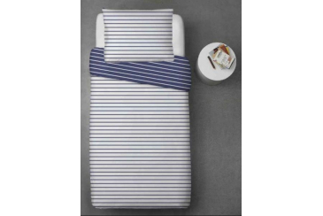 Bavlnené obliečky - pásiky modré Obrázek pro Bavlnené obliečky - pásiky modré