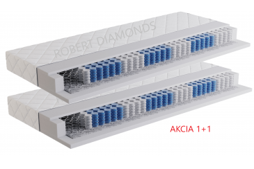 Obrázek pro Matrac Orthopedic Lux  1 + 1 + darček 1x chránič matraca
