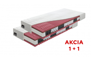 Obrázek pro Matrace NEXT 7 1+1 + dárek 1x set přikrývka polštář + dárek 1x chránič matrace