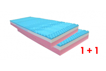 Obrázek pro Matrac PINGUI LAVANDER 1 + 1 + darček 1x set paplón vankúš + darček 1x chránič matraca