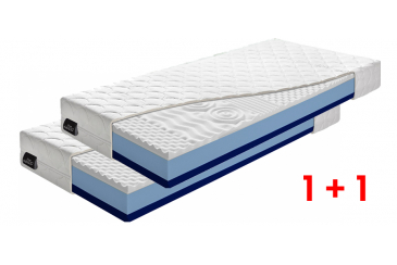 Obrázek pro Matrac Pingui King 1 + 1 + darček 1x set paplón vankúš + darček 1x chránič matraca