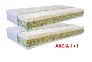 Obrázek pro Matrace Orthopedic EXTRA Hard 24  1+1 + dárek 1x chránič matrace