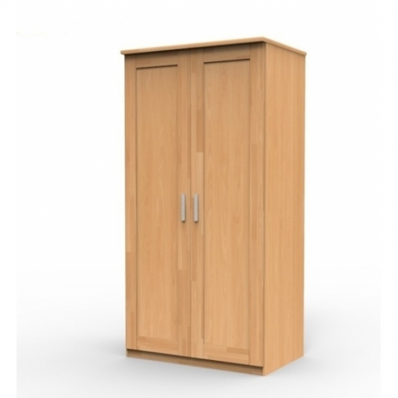 Obrázek pro Dvojdverová masívna skriňa UNI2 DD, BUK prírodný