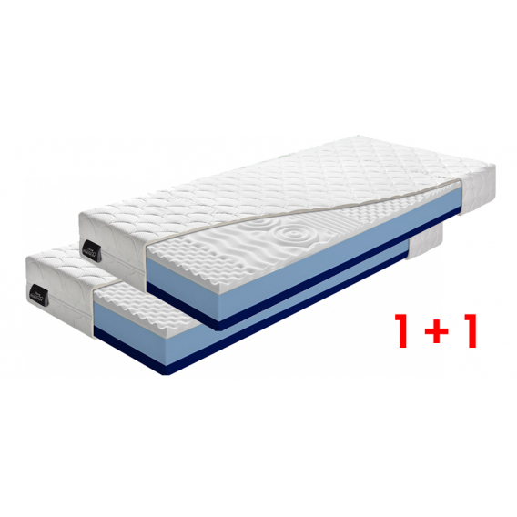 Obrázek pro Matrace Pingui King 1 + 1 + dárek 1x set přikrývka polštář + dárek 1x chránič matrace 