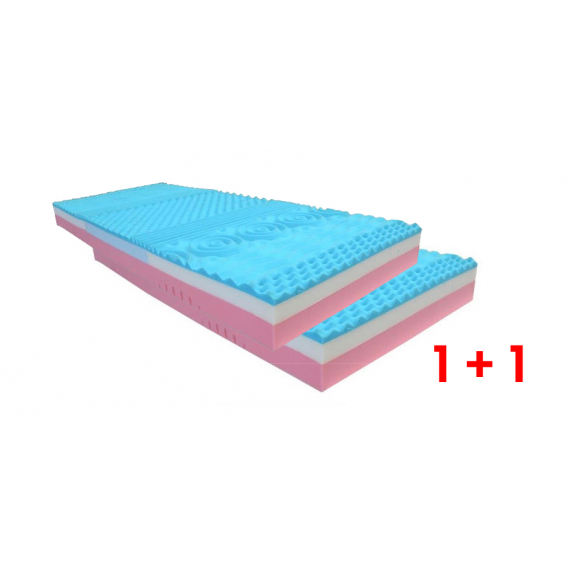 Obrázek pro Matrac PINGUI LAVANDER 1 + 1 + darček 1x set paplón vankúš + darček 1x chránič matraca