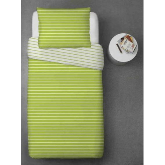 Obrázek pro Bavlnené obliečky - pásiky zelené