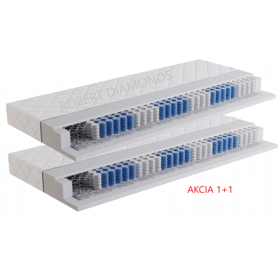 Matrac Orthopedic Lux 1 + 1 + darček 1x chránič matraca Obrázek pro Matrac Orthopedic Lux 1 + 1 + darček 1x chránič matraca