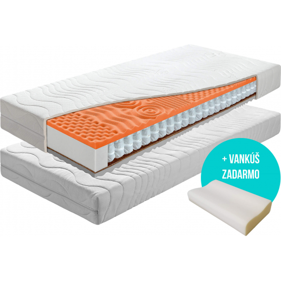 Obrázek pro Matrac SUPER PREMIUM + darček 2x set paplón vankúš + 1 x chránič matraca