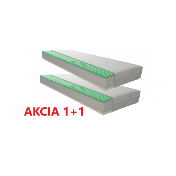 Obrázek pro Matrac Orthopedic MEMORY PLUS 1+1 + darček 1 x chránič matraca