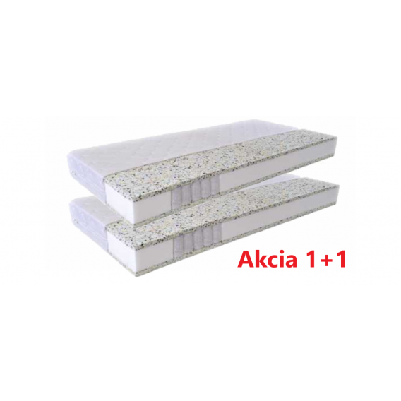 Obrázek pro Matrac Orthopedic Strong Micro 1+1 + darček 1x chránič matraca