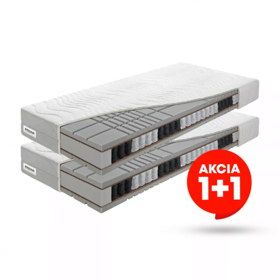 Obrázek pro Matrace BENAB LONDON 1+1 + dárek 1x chránič matrace