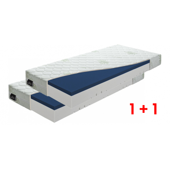 Obrázek pro Matrace Pingui Prince 1+1+dárek 1x set přikrývka polštář + dárek 1x chránič matrace